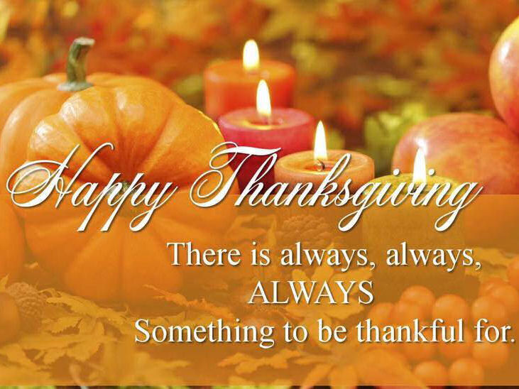 There is always something to be thankful for